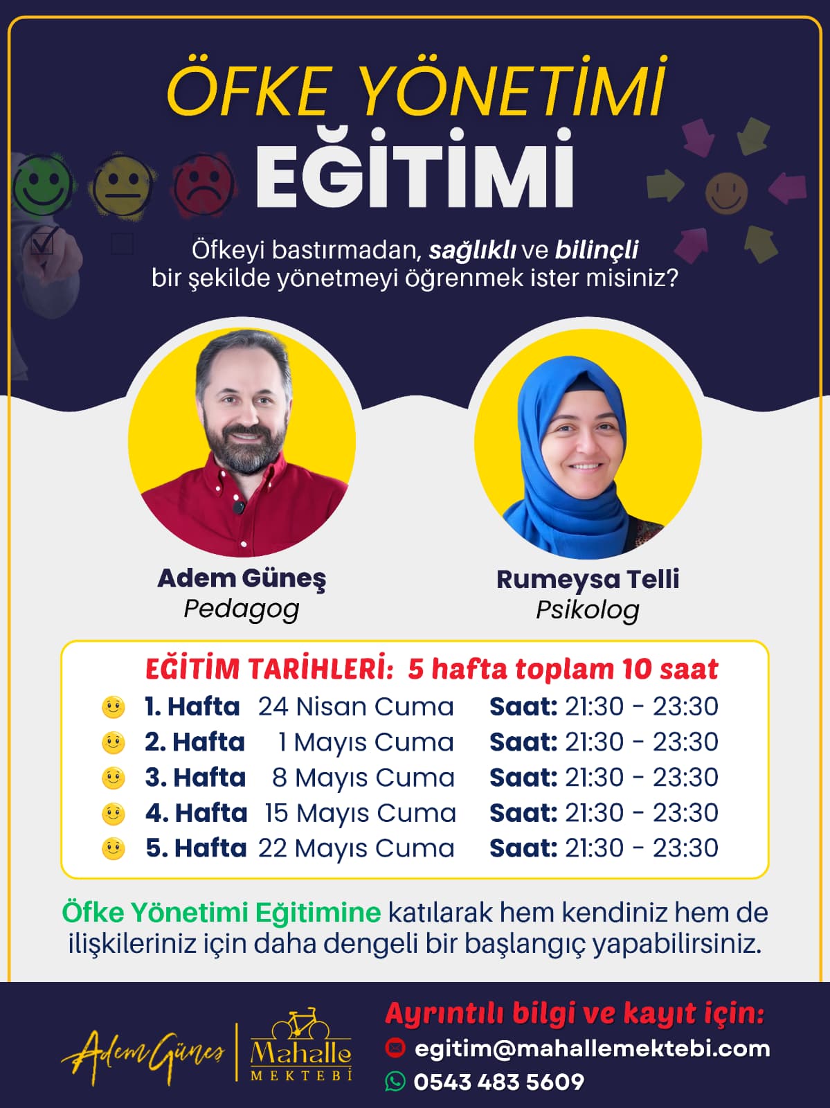 Adem GÜNEŞ - Öfke Yönetimi Eğitimi