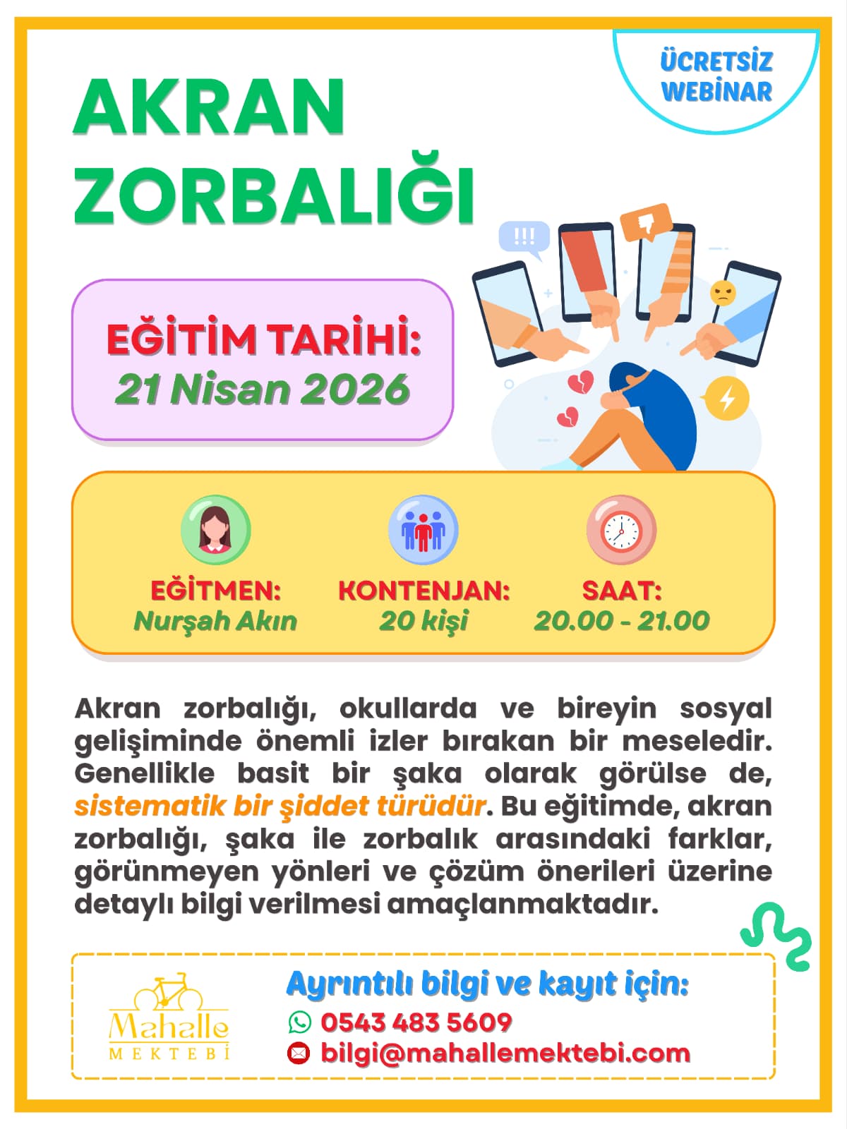 Nurşah AKIN - Akran Zorbalığı